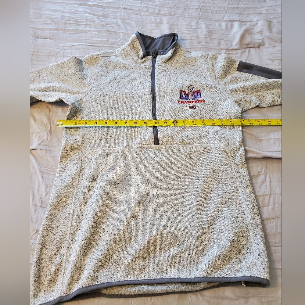 Kansas City Chiefs Super Bowl LVIII Champions Ladies 1/4 Zip